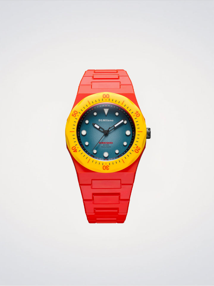D1 Milano Fire Diver Watch Polycarbon 40.5 mm D1-PDBJ05
