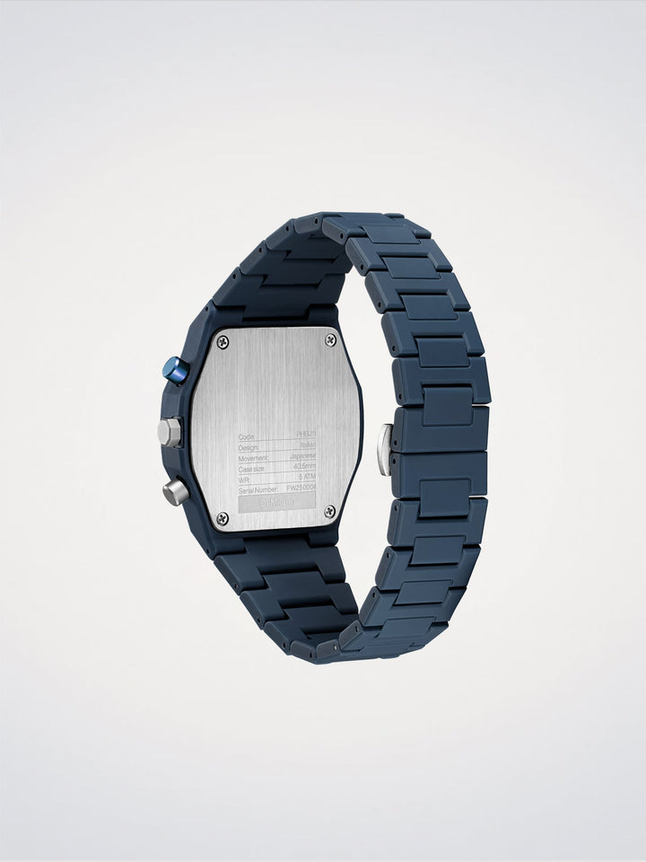 D1 Milano Model B Polychrono 40,5 mm D1-PHBJ12