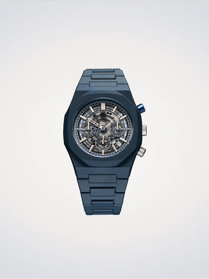 D1 Milano Model B Polychrono 40,5 mm D1-PHBJ12