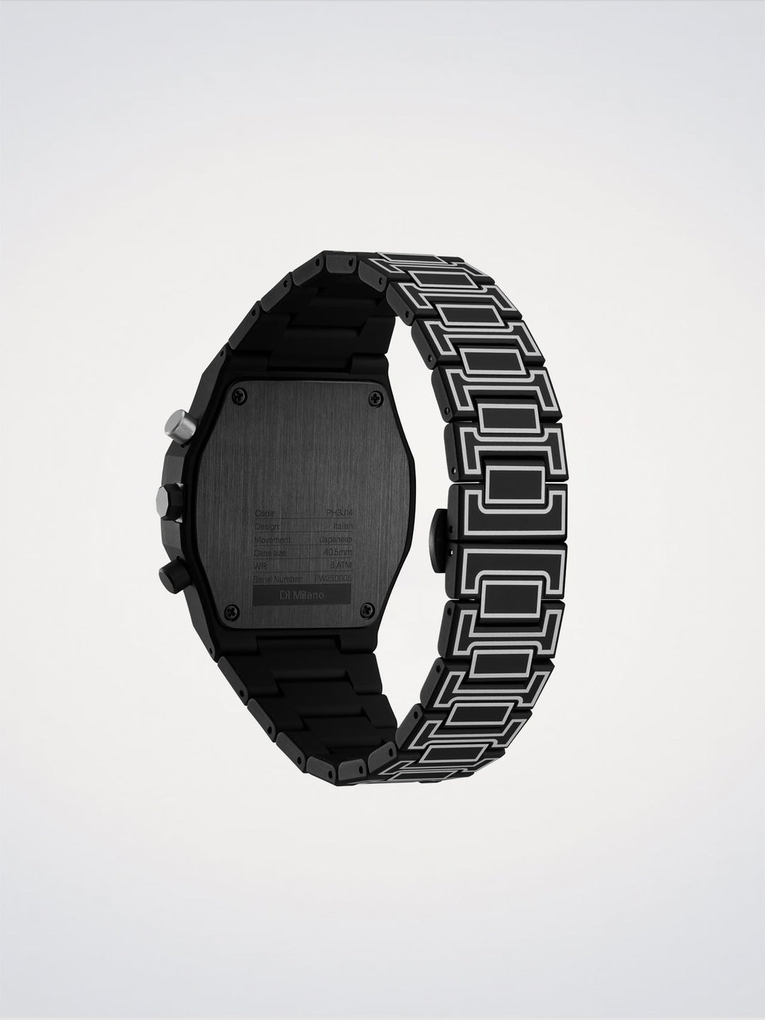 D1 Milano Black Sketch Polychrono 40,5 mm D1-PHBJ14