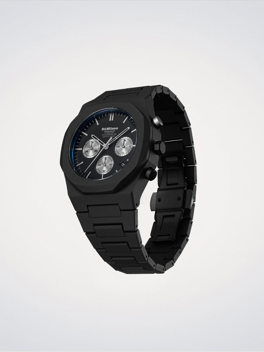 D1 Milano Gilded Lunar Polychrono Watch 40.5 mm D1-PHBJ15