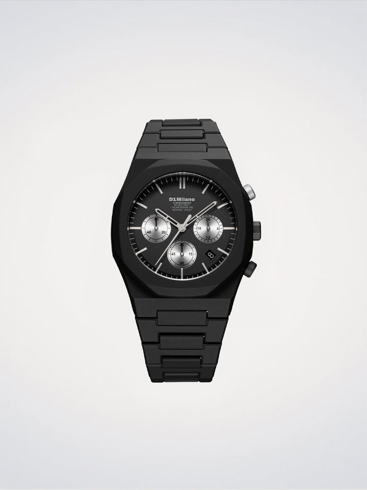 D1 Milano Gilded Lunar Polychrono Watch 40.5 mm D1-PHBJ15