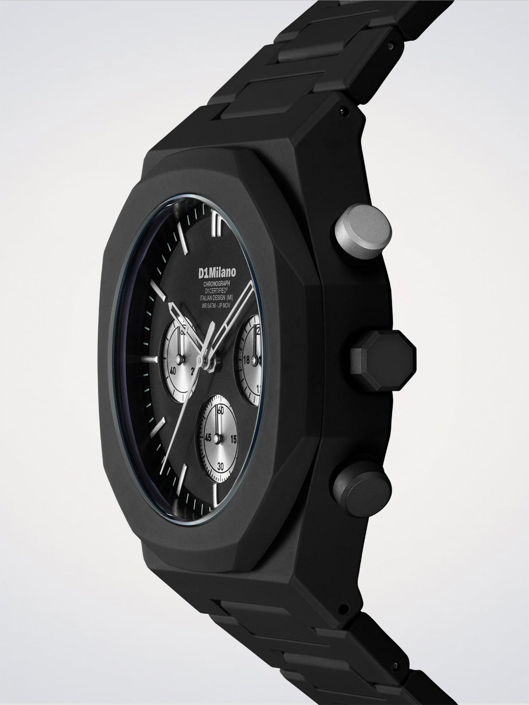 D1 Milano Gilded Lunar Polychrono Watch 40.5 mm D1-PHBJ15