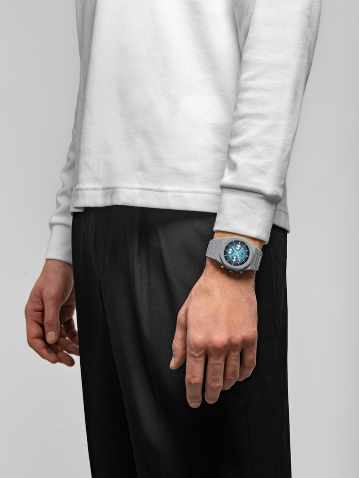 D1 Milano Ice Phantom Polychrono-horloge 40,5 mm D1-PHBJ21