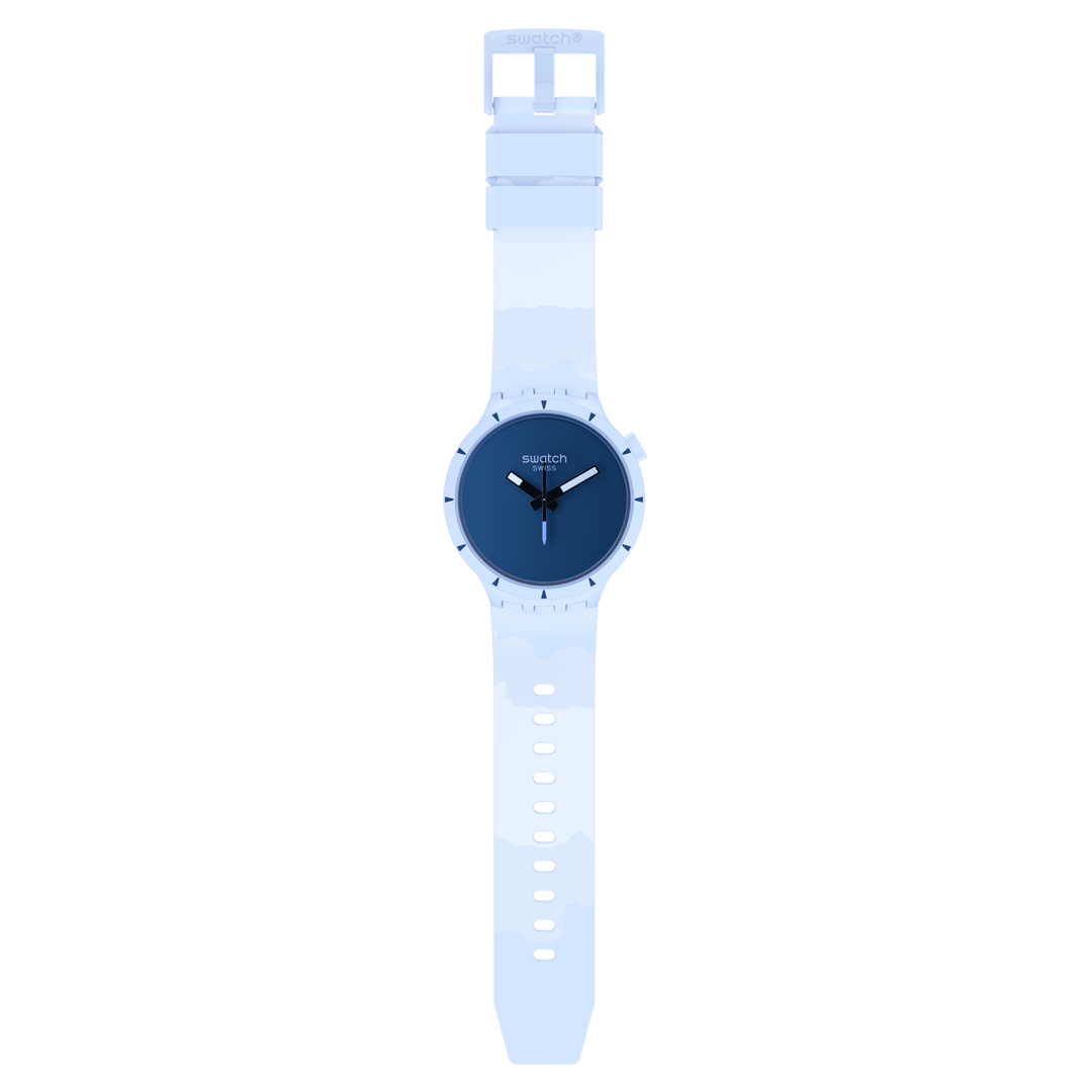 Swatch Uhr ARCTIC Originals Big Bold Bioceramic 47mm SB03N102