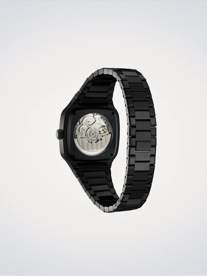D1 Milano Soot Depth Quadratische Uhr 37 mm D1-SLBJ02
