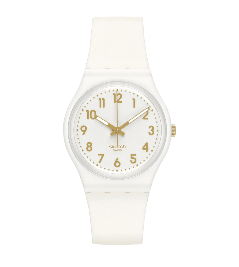 Swatch White Bishop Originals Gent 34mm SO28W106-S14 Watch