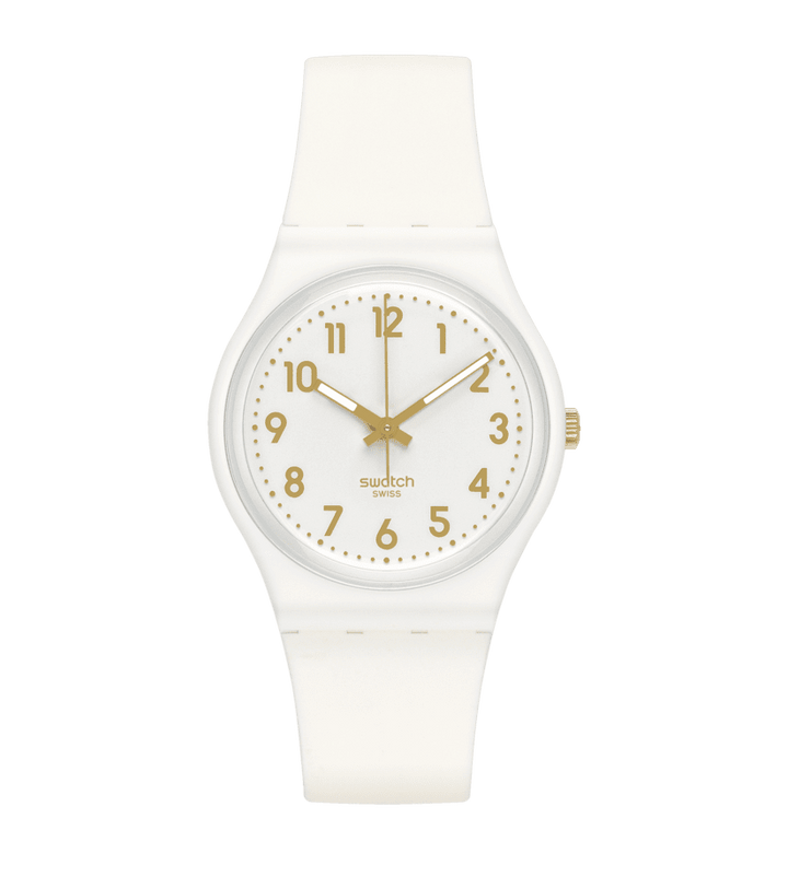 Swatch White Bishop Originals Gent 34mm SO28W106-S14 Watch