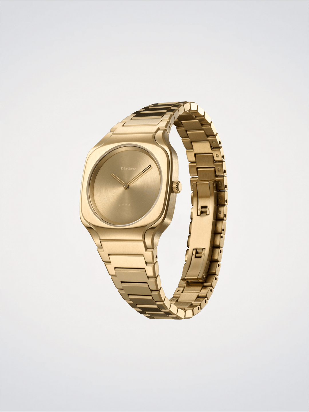 D1 Milano goud vierkante schijf 32 mm D1-SQBL03