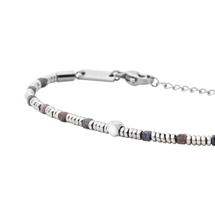 Bracelet acier Breil Priam racine de saphir TJ3648
