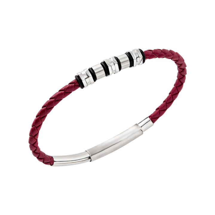 Bracelet cuir acier Breil Wanderlust TJ3795