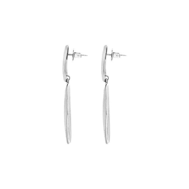 Breil Sculpture steel pendant earrings TJ3812