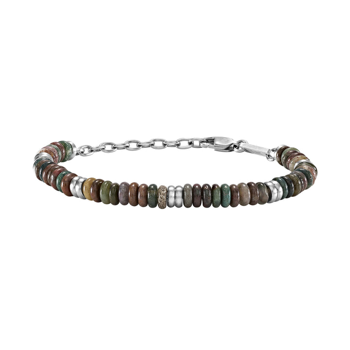 Bracelet Breil Rock en acier dur avec agates TJ4122