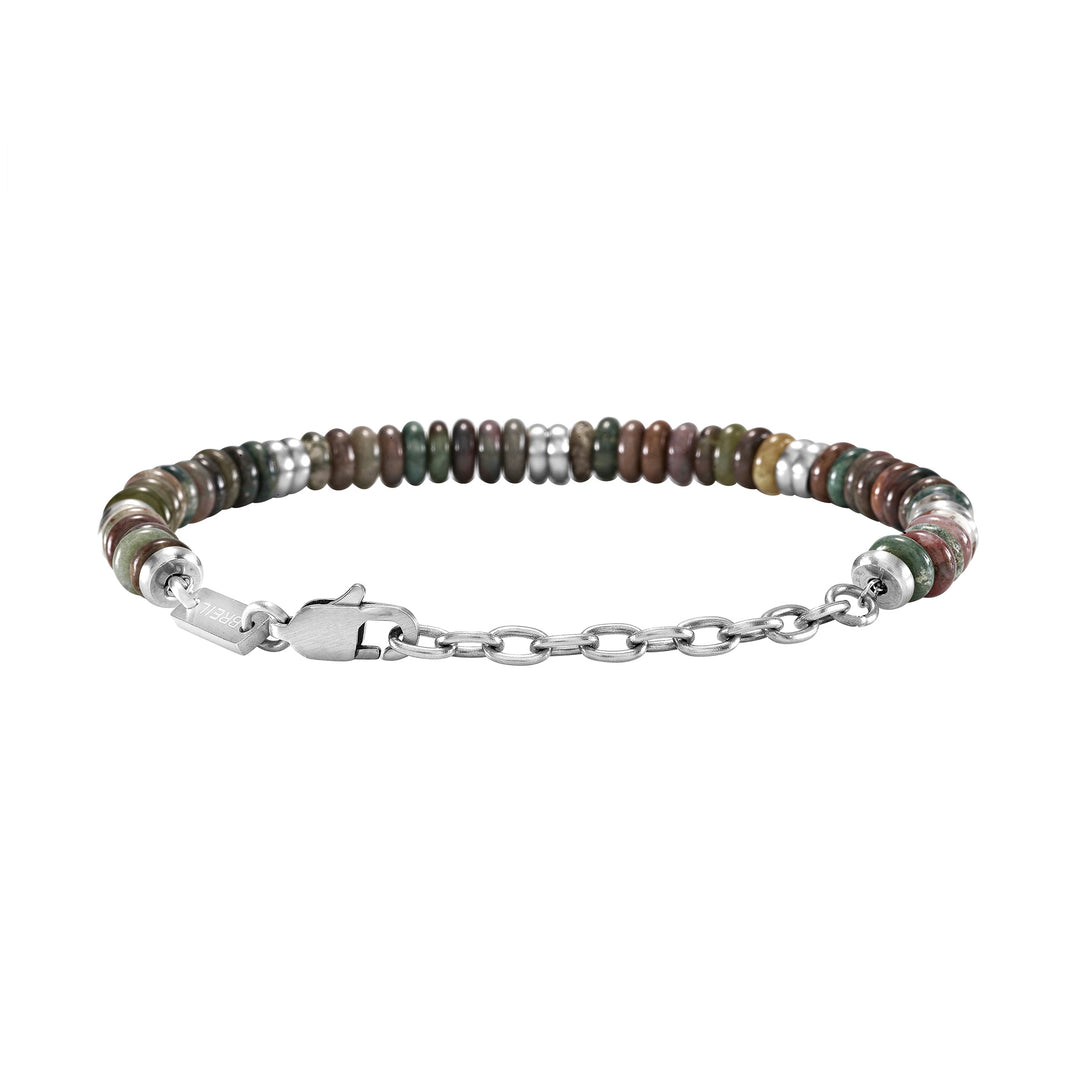 Bracelet Breil Rock en acier dur avec agates TJ4122