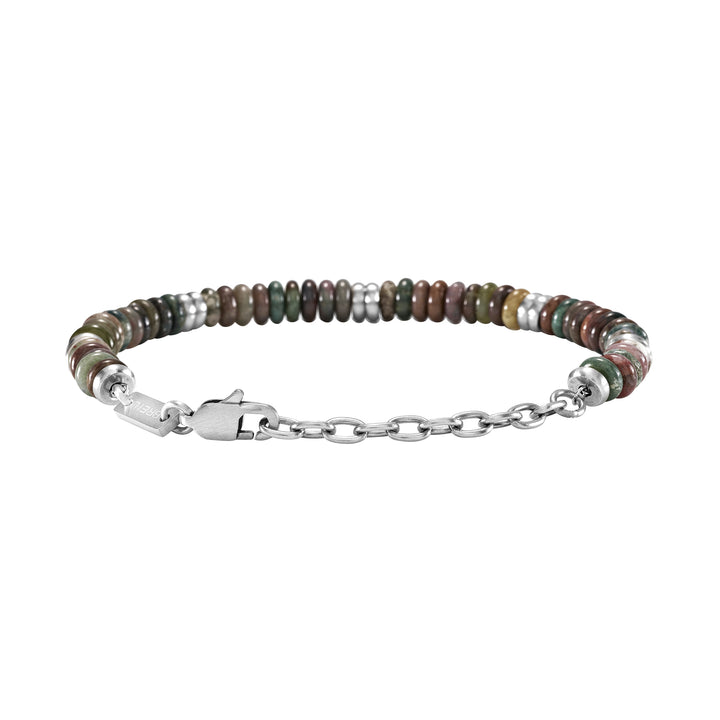 Bracelet Breil Rock en acier dur avec agates TJ4122