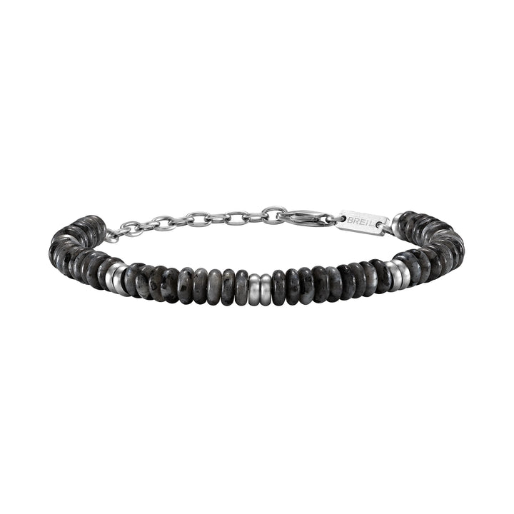 Bracelet Breil Rock Hard en acier labradorite TJ4123