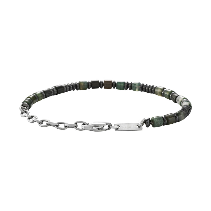 Bracelet Breil Rock en acier dur avec agates TJ4131