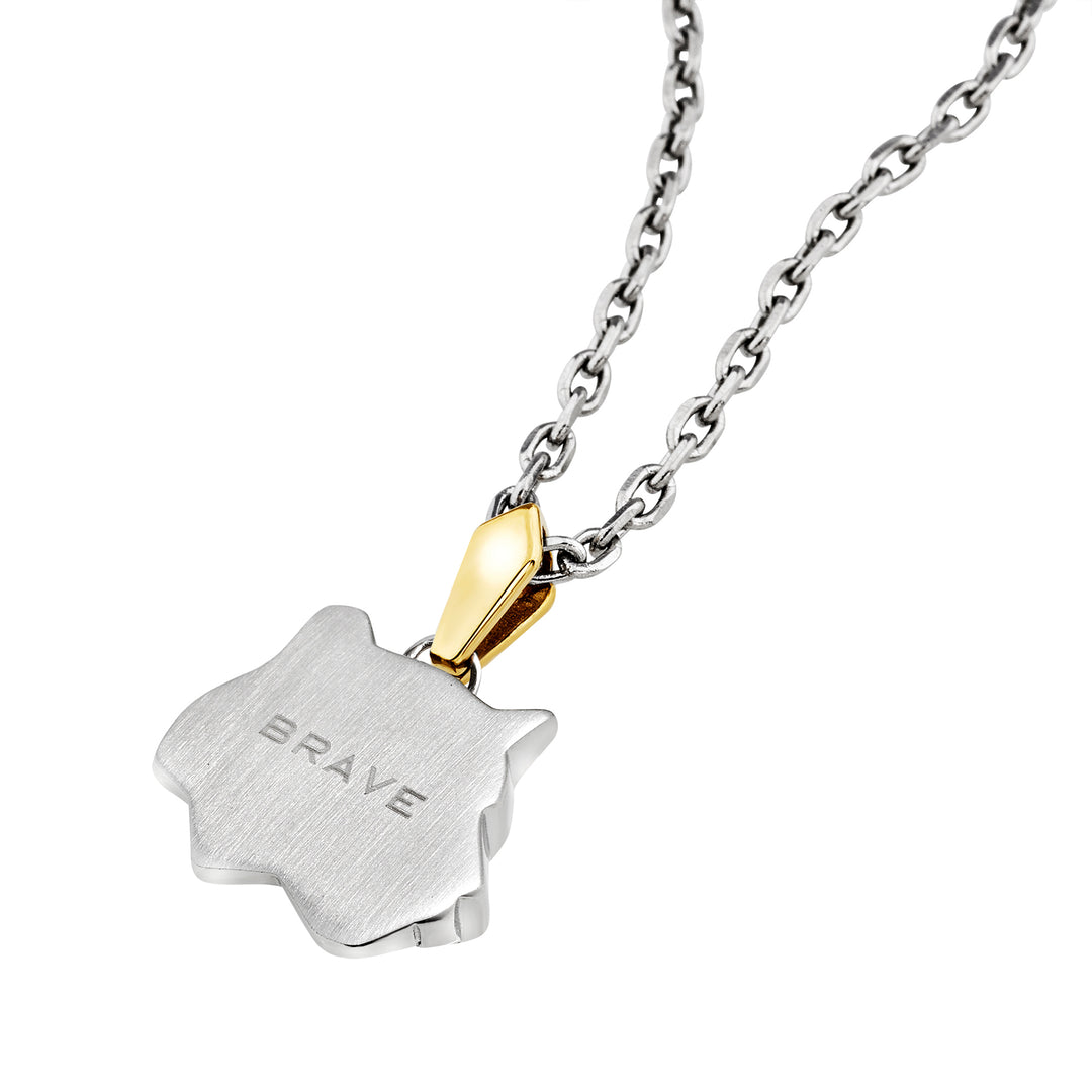 Collier ras du cou en acier Breil Good Omen TJ4158