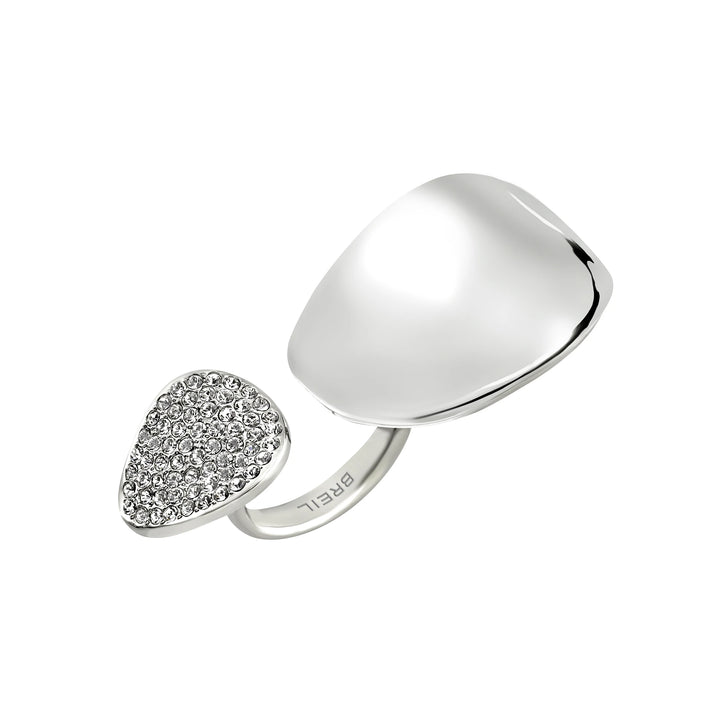 Breil ring B Whisper Glow stalen zirkonia TJ4204