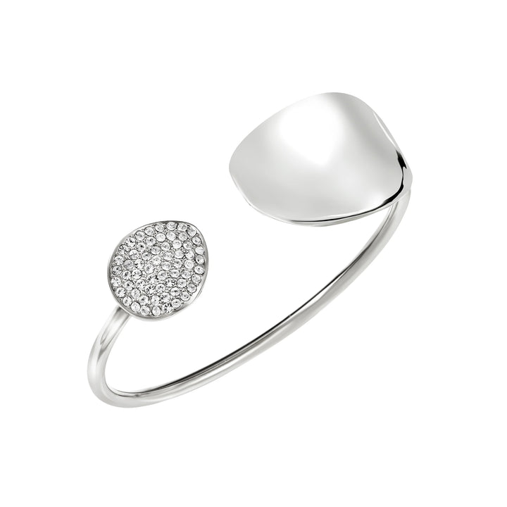 Bracelet rigide Breil B Whisper Glow acier zircon cubique TJ4224