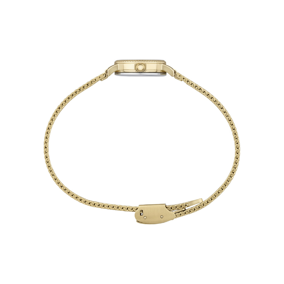 Breil Darling Uhr, 18 mm, silberner Quarzstahl, IP-Gold-Finish, TW1935