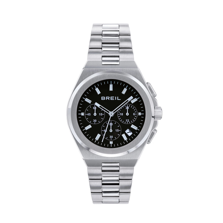 Montre Breil Apex Chrono 40mm acier quartz noir TW2111