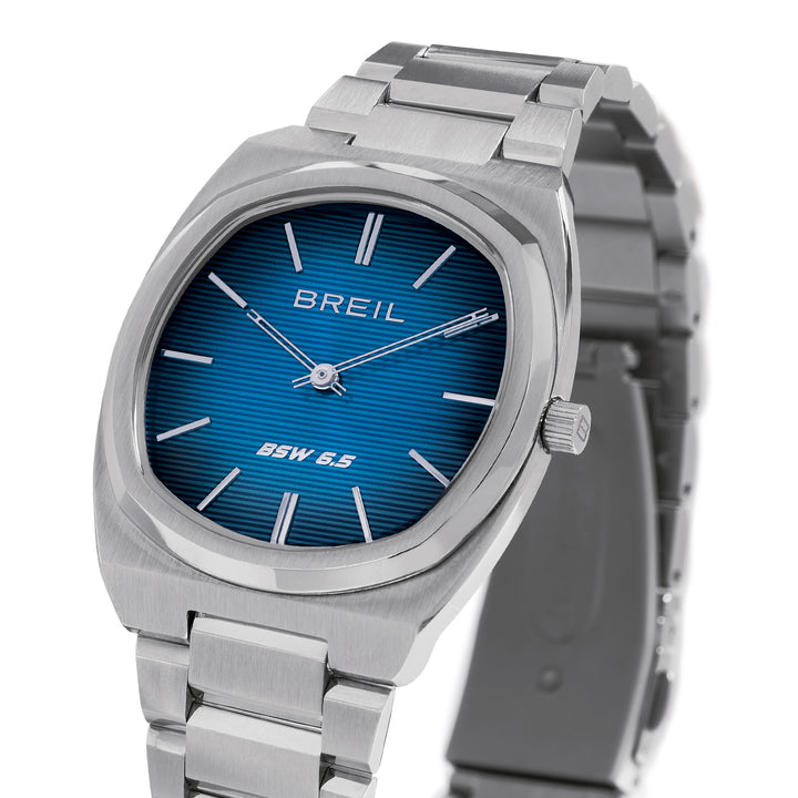 Montre Breil BSW6.5 38mm acier quartz bleu TW2122