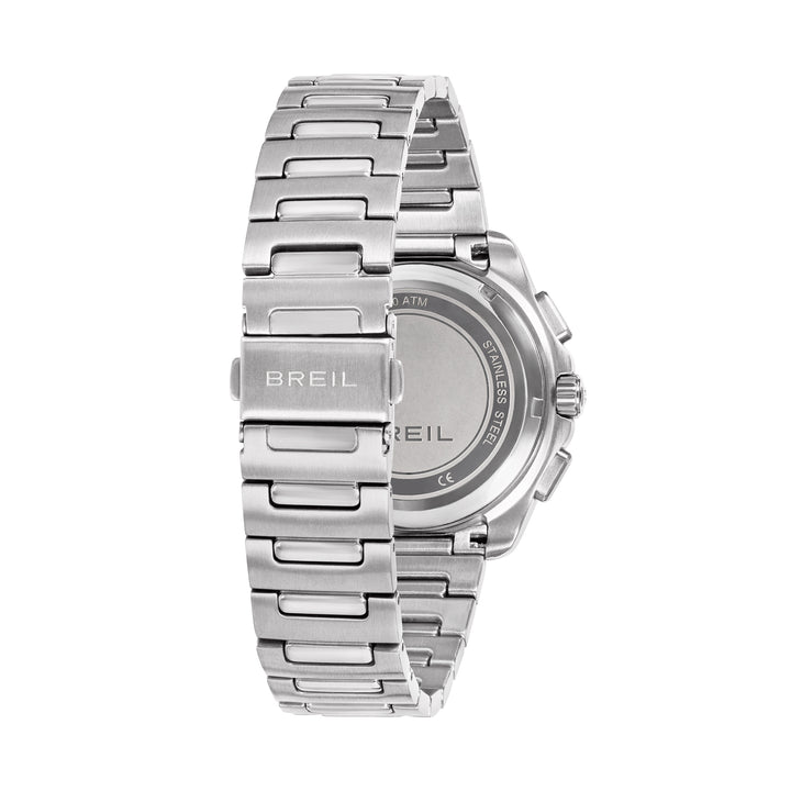Breil horloge Retrofuture chrono 40mm zwart quartz staal TW2129