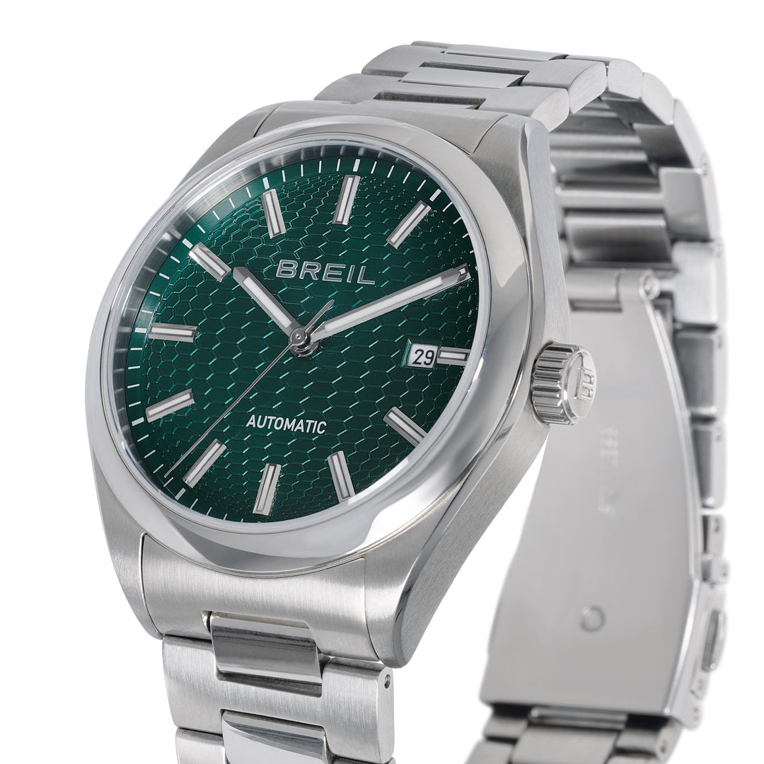 Breil Sphera 40mm groen automatisch stalen horloge TW2132