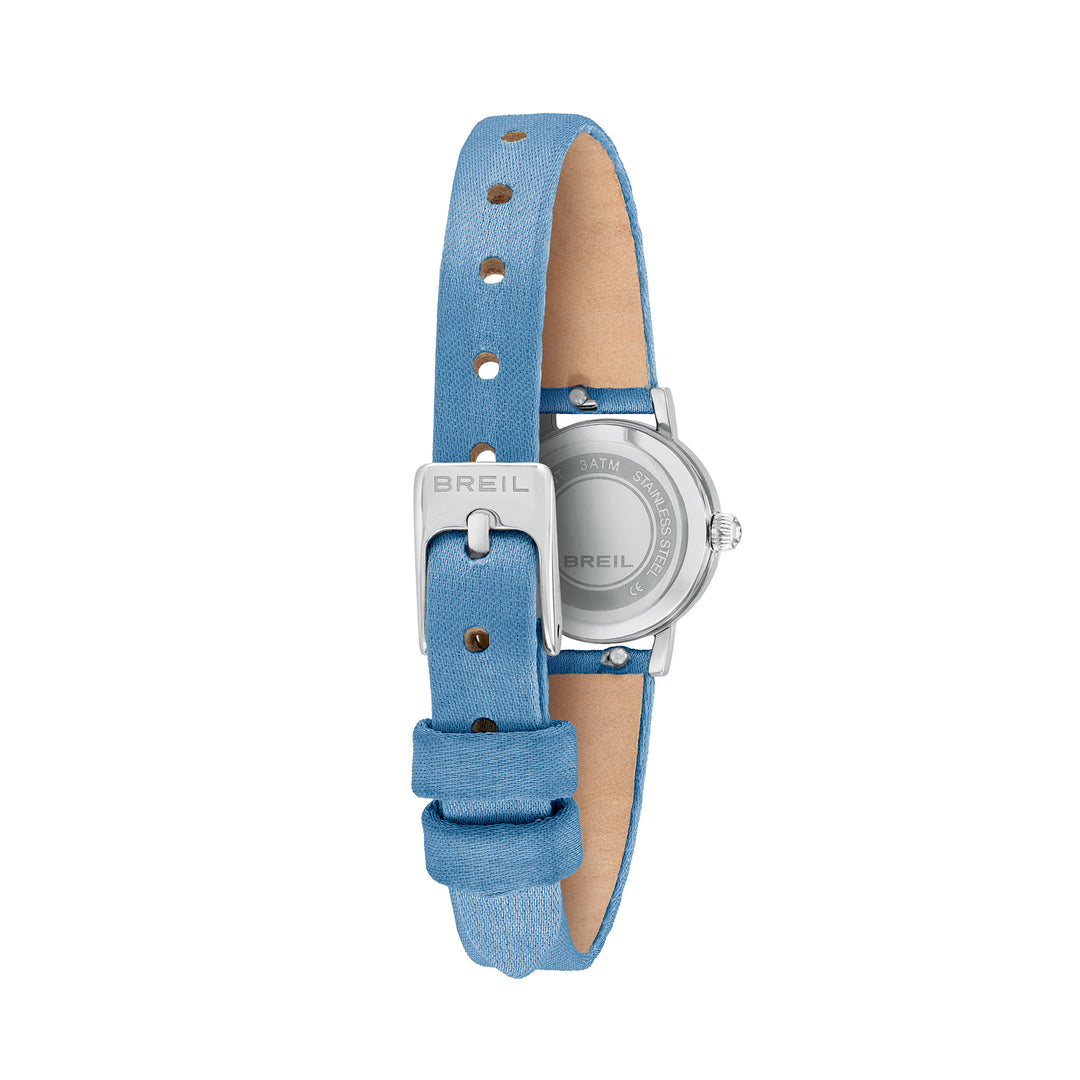Breil Darling horloge 18mm lichtblauw quartz staal TW2189