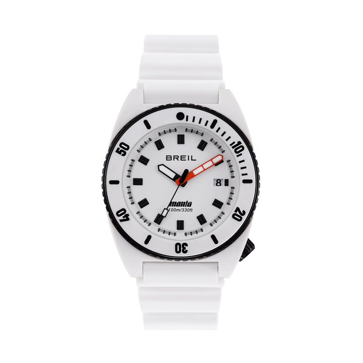 Breil Manta E.C.O. watch Blend 42mm white quartz alumina and polyamide TW2194