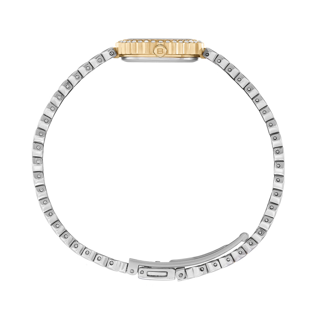 Breil Primp horloge 24 mm wit quartz staal PVD afwerking 14k goud TW2200