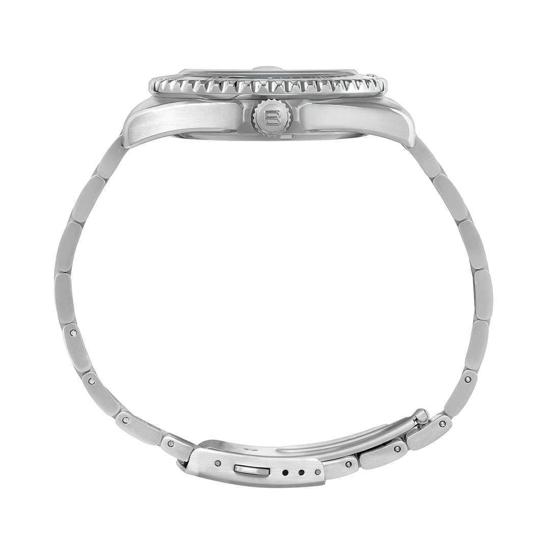 Breil horloge Manta Heritage 42mm blauw quartz staal TW2208