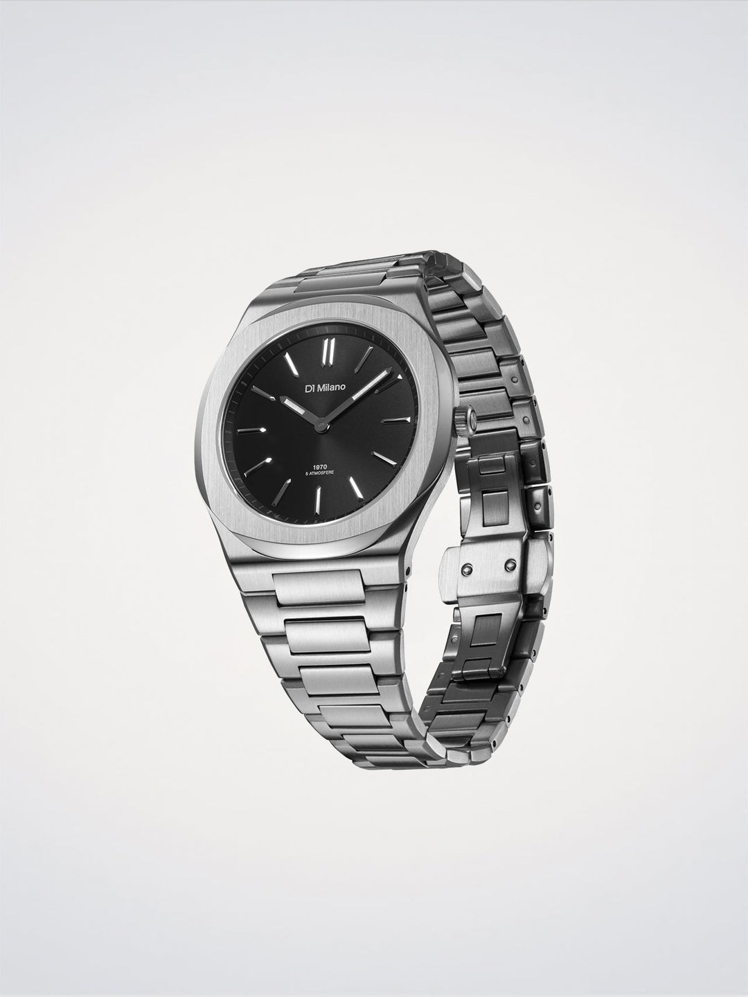 D1 Milano Groovy Noir Ultra Fin 39 mm D1-UHBJ01