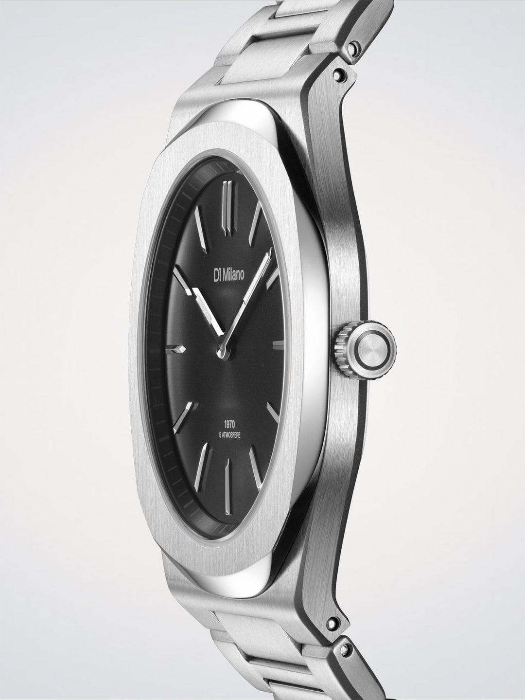 D1 Milano Groovy Noir Ultra Fin 39 mm D1-UHBJ01