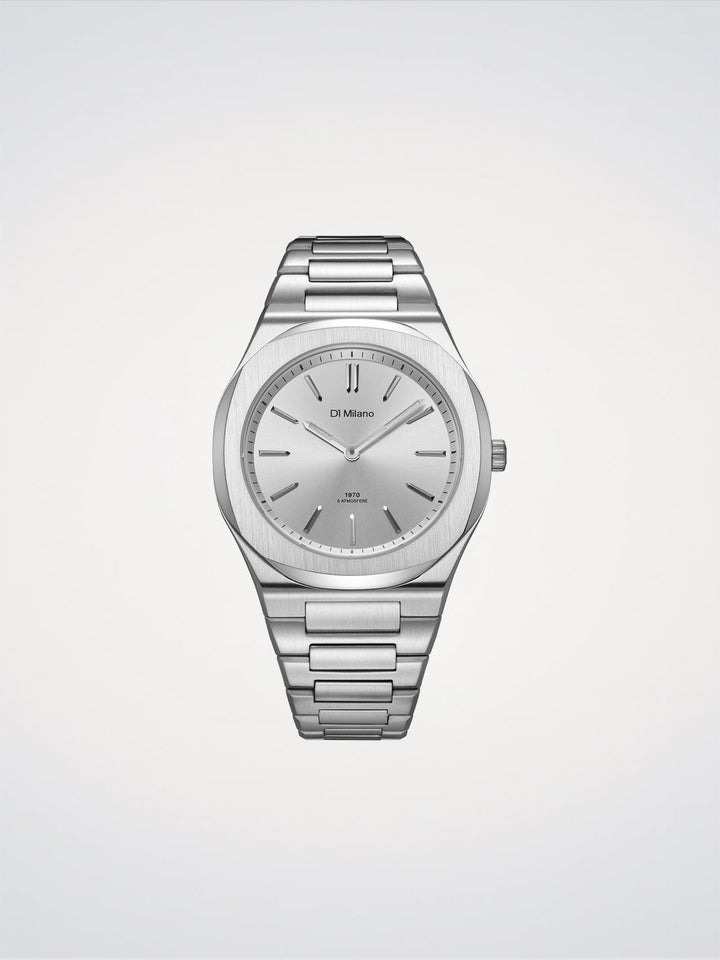 D1 Milano Groovy Argent Ultra Fin 39 mm D1-UHBJ02