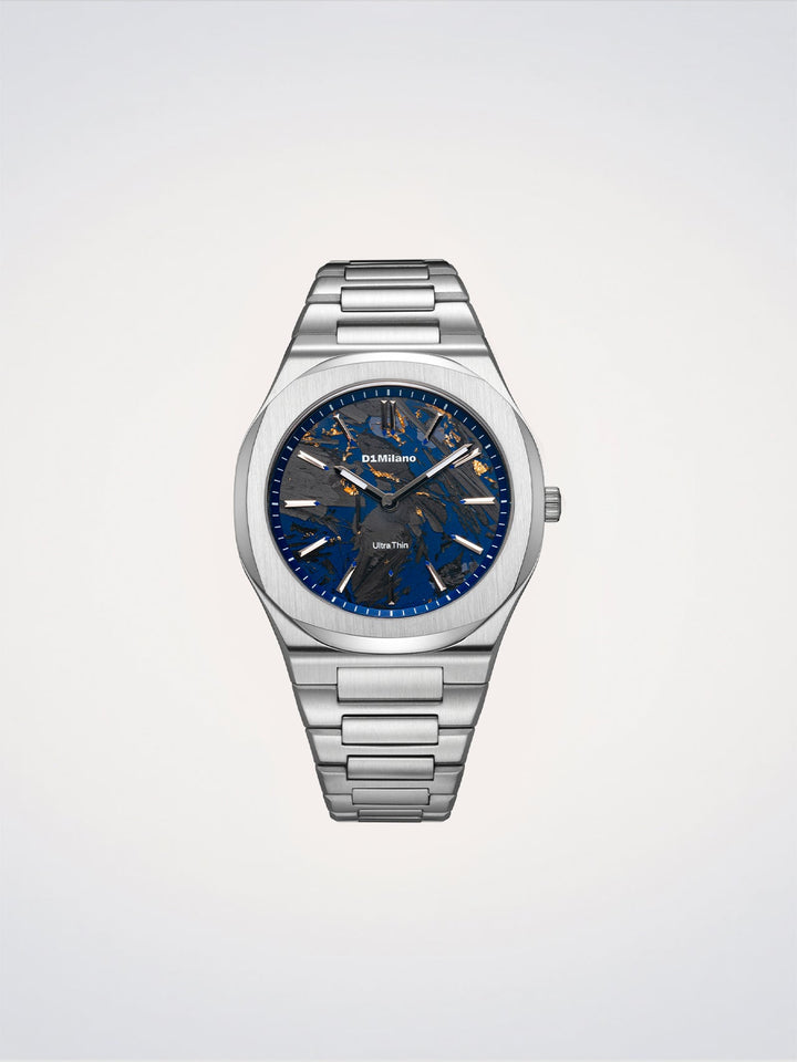 D1 Milano Carbon Reef Ultradünne Uhr 39 mm D1-UHBJ04