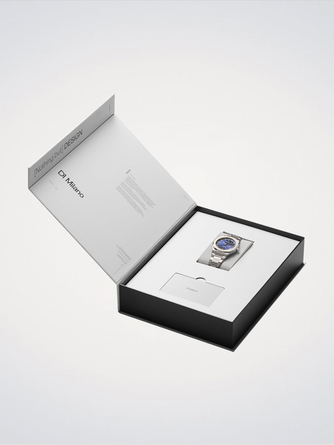Montre ultra fine D1 Milano Light Illusion 39 mm D1-UHBJ07