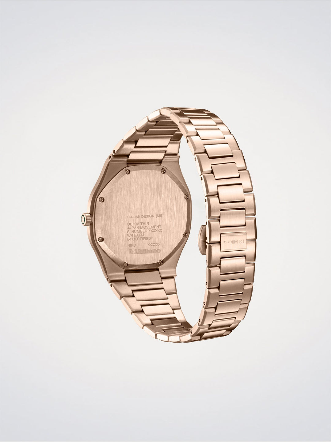 D1 Milano Jade Mirage [Pré-commande] Montre ultra fine 39 mm D1-UHBJ09