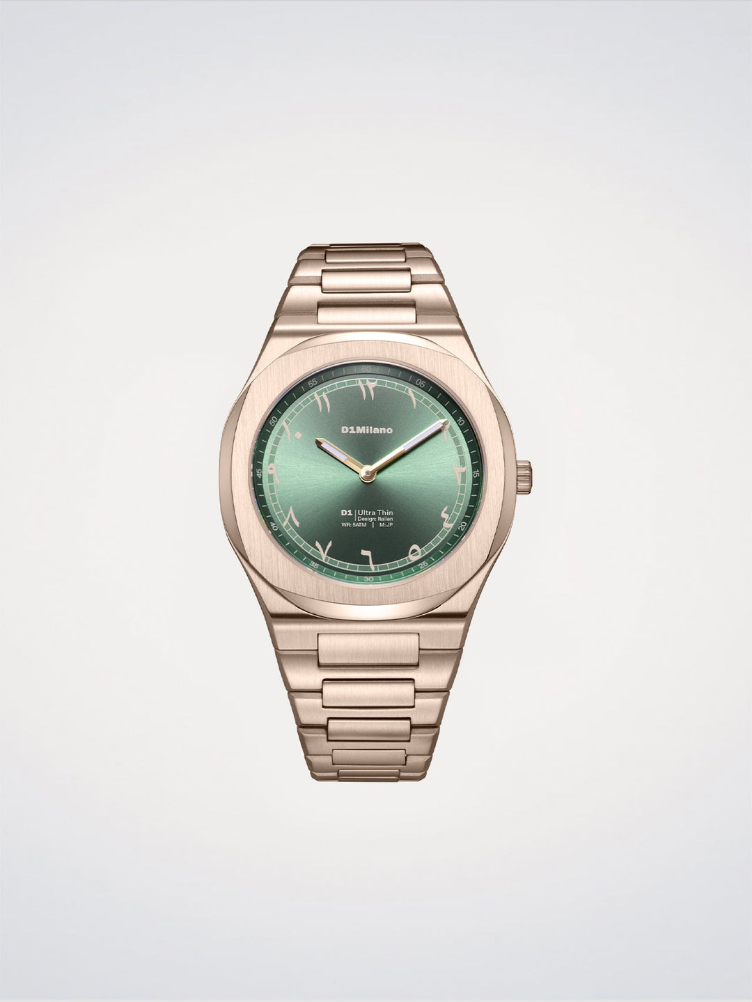 D1 Milano Jade Mirage [Pré-commande] Montre ultra fine 39 mm D1-UHBJ09