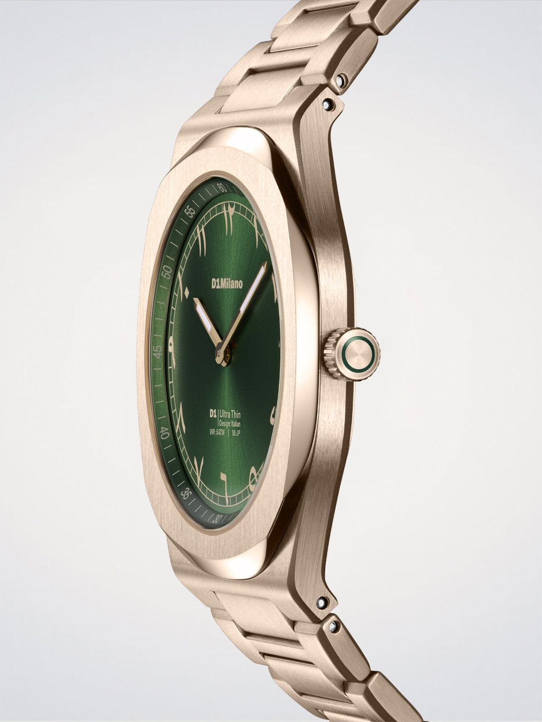 D1 Milano Jade Mirage [Pré-commande] Montre ultra fine 39 mm D1-UHBJ09
