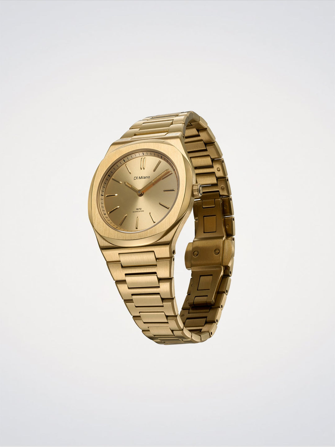 D1 Milano Gold Mellow Ultra Thin Watch 34mm D1-UHBL02
