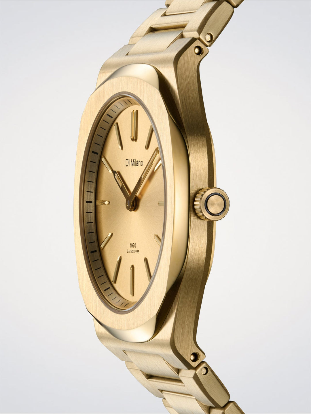 D1 Milano Gold Mellow Ultra Thin Watch 34mm D1-UHBL02