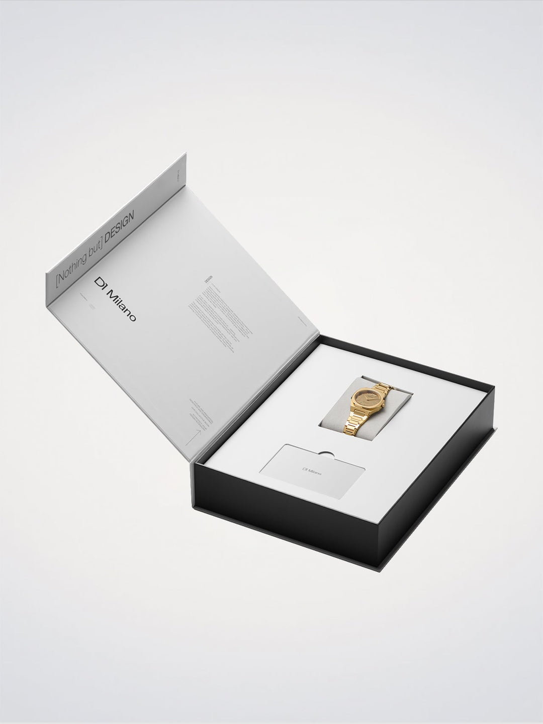 D1 Milano Gold Gleam Ultra Thin Watch 30 mm D1-UTBL40