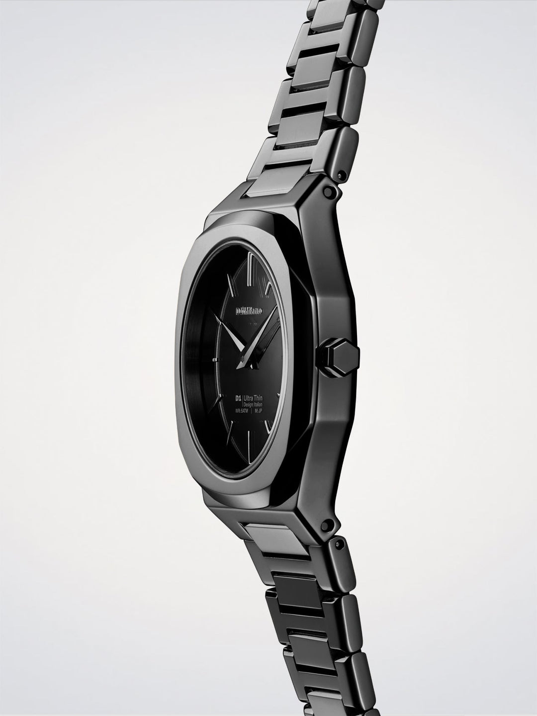 D1 Milano Black Gleam Ultra Thin Watch 30 mm D1-UTBL41