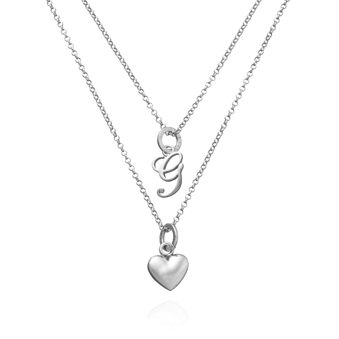 Collier Giovanni Raspini Coeur et Lettre G 1763
