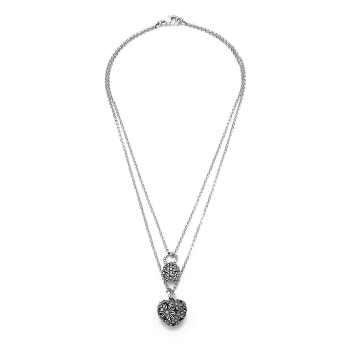 Collier à breloques marguerite Giovanni Raspini argent X01768