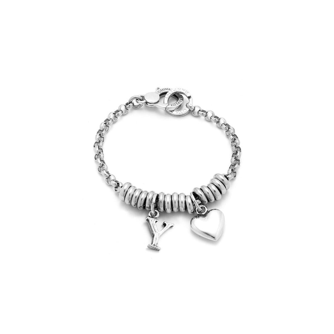 Giovanni Raspini Heart and Letter Y Bracelet 1874