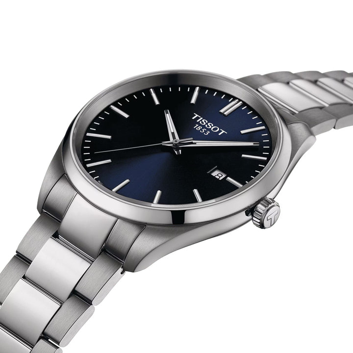 Tissot Watch PR 100 40mm Blue Quartz Stahl T150.410.11.041.00