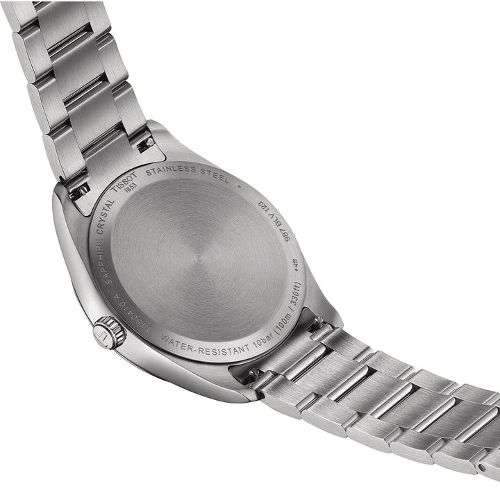Tissot Watch PR 100 40mm Blue Quartz Stahl PVD beendet Gelbgold T150.410.22.041.00